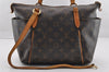 Authentic Louis Vuitton Monogram Totally PM Shoulder Tote Bag M56688 Junk 6138I