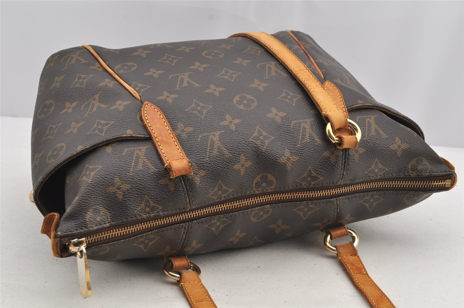 Authentic Louis Vuitton Monogram Totally PM Shoulder Tote Bag M56688 Junk 6138I