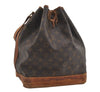 Authentic Louis Vuitton Monogram Noe Shoulder Drawstring Bag M42224 LV 6140I