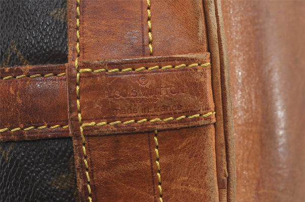 Authentic Louis Vuitton Monogram Noe Shoulder Drawstring Bag M42224 LV 6140I