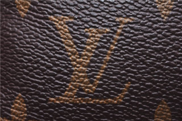 Auth Louis Vuitton Monogram Mini Pochette Accessoires Pouch M62087 LV Box 6141E
