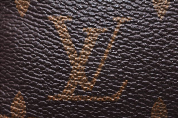 Auth Louis Vuitton Monogram Mini Pochette Accessoires Pouch M62087 LV Box 6141E