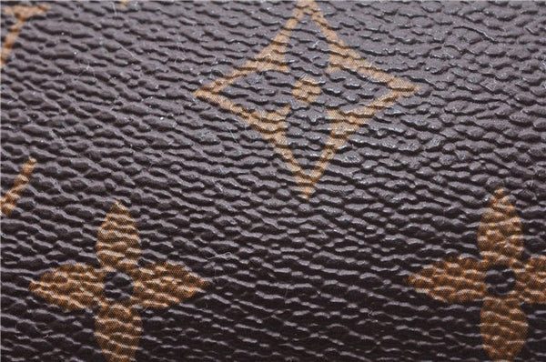 Auth Louis Vuitton Monogram Mini Pochette Accessoires Pouch M62087 LV Box 6141E