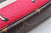 Auth Louis Vuitton Monogram Mini Pochette Accessoires Pouch M62087 LV Box 6141E
