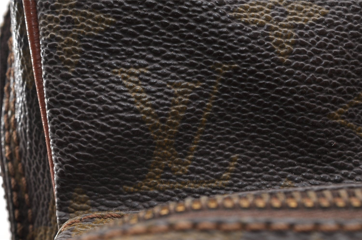 Authentic Louis Vuitton Monogram Amazone Shoulder Cross Bag Old Model Junk 6141I