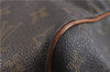 Authentic LOUIS VUITTON Monogram Keepall 55 Boston Bag M41424 LV 6142C