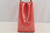 Authentic Louis Vuitton Vernis Reade PM Hand Bag Pink M9132F LV 6144I