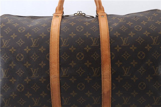 Authentic LOUIS VUITTON Monogram Keepall 50 Boston Bag M41426 LV 6145C