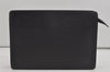 Authentic Louis Vuitton Epi Pochette Homme Clutch Hand Bag Black M52522 LV 6146I