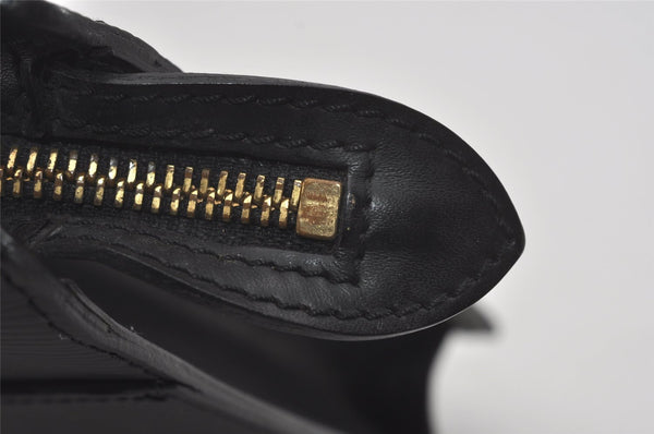 Authentic Louis Vuitton Epi Pochette Homme Clutch Hand Bag Black M52522 LV 6146I