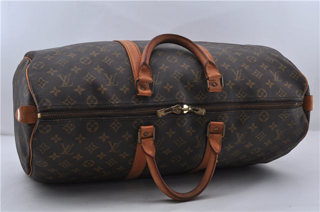 Authentic LOUIS VUITTON Monogram Keepall 50 Boston Bag M41426 LV 6147C