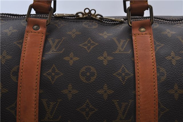 Authentic LOUIS VUITTON Monogram Keepall 50 Boston Bag M41426 LV 6147C