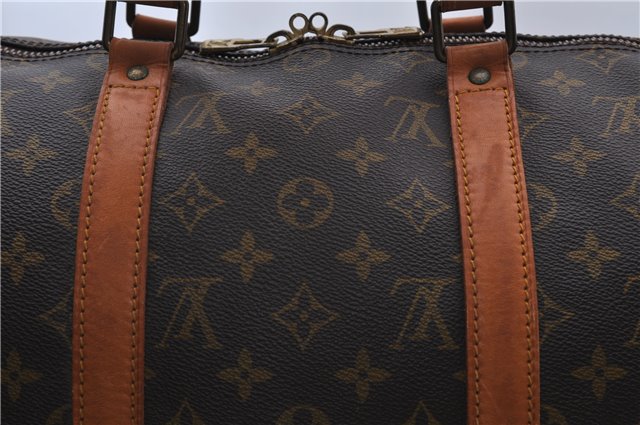 Authentic LOUIS VUITTON Monogram Keepall 50 Boston Bag M41426 LV 6147C