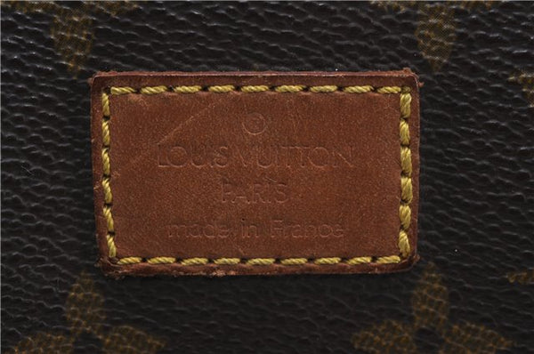 Auth Louis Vuitton Monogram Saumur 35 Shoulder Cross Body Bag M42254 LV 6147D