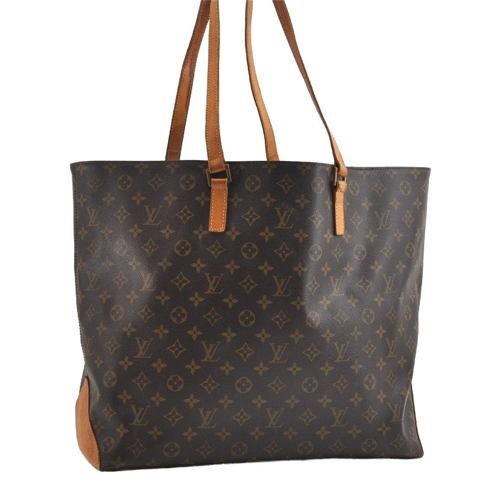 Authentic Louis Vuitton Monogram Cabas Alto Shoulder Tote Bag M51152 LV 6149I