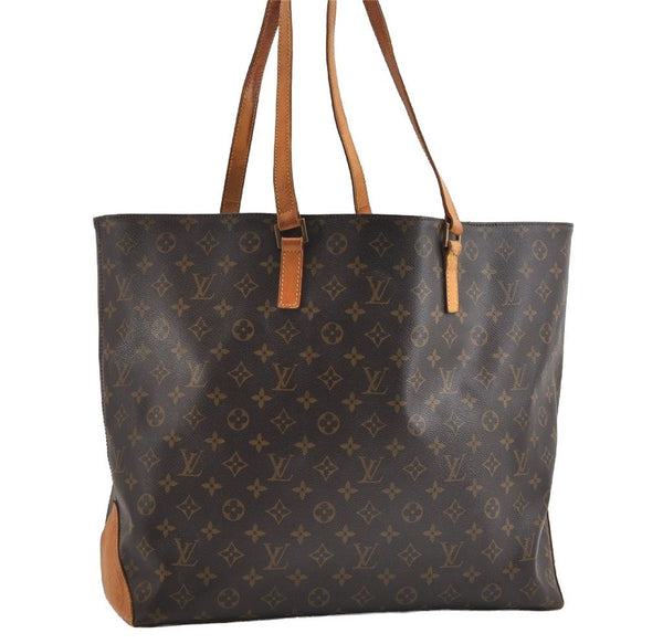 Authentic Louis Vuitton Monogram Cabas Alto Shoulder Tote Bag M51152 LV 6149I