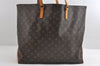 Authentic Louis Vuitton Monogram Cabas Alto Shoulder Tote Bag M51152 LV 6149I