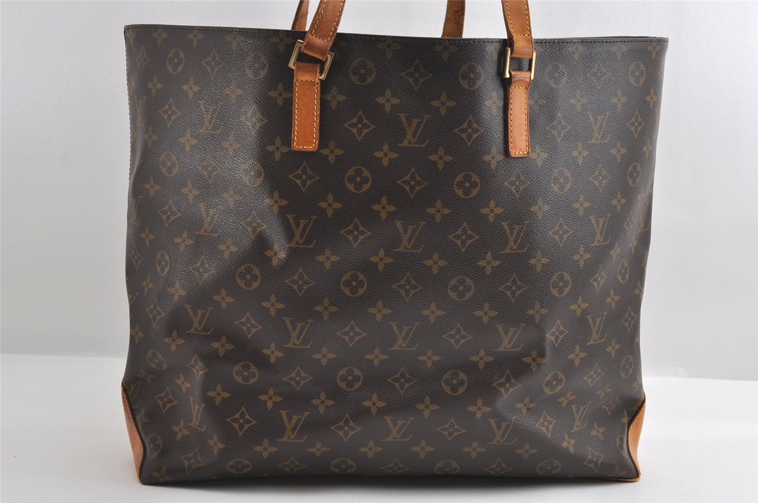 Authentic Louis Vuitton Monogram Cabas Alto Shoulder Tote Bag M51152 LV 6149I