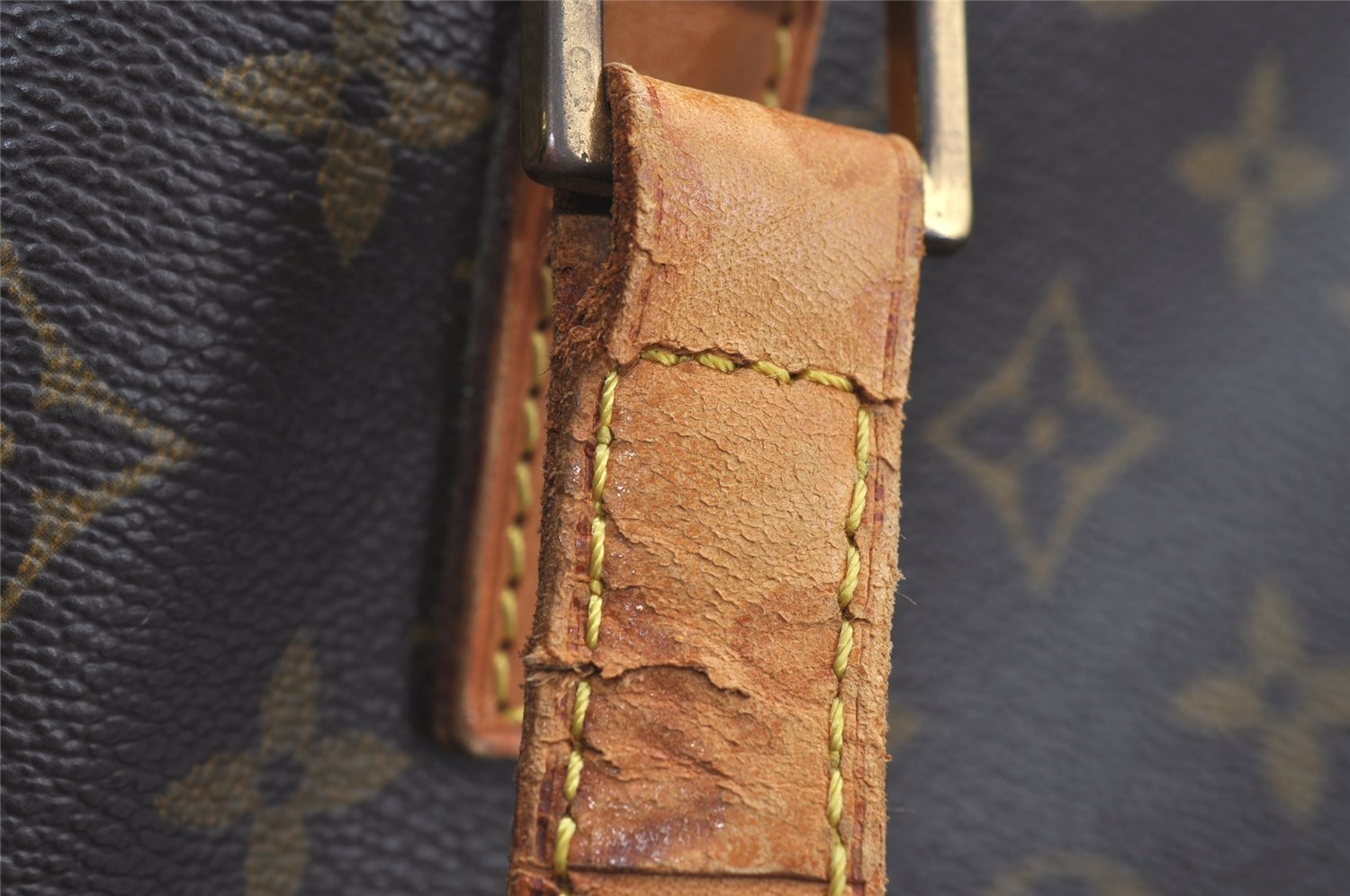 Authentic Louis Vuitton Monogram Cabas Alto Shoulder Tote Bag M51152 LV 6149I