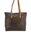 Authentic Louis Vuitton Monogram Cabas Mezzo Shoulder Tote Bag M51151 LV 6150I