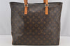 Authentic Louis Vuitton Monogram Cabas Mezzo Shoulder Tote Bag M51151 LV 6150I