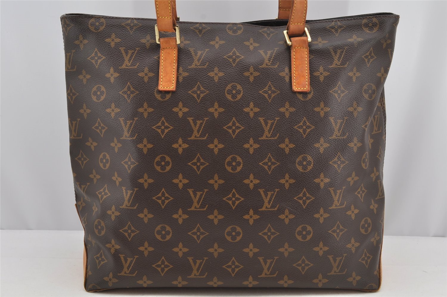 Authentic Louis Vuitton Monogram Cabas Mezzo Shoulder Tote Bag M51151 LV 6150I