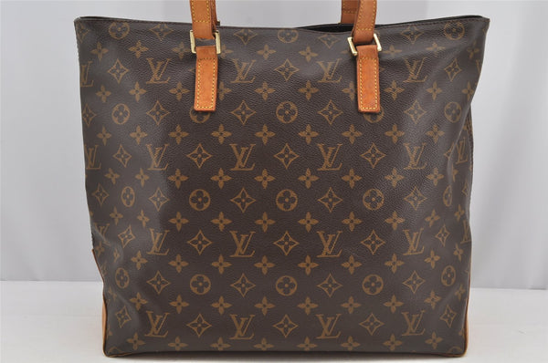 Authentic Louis Vuitton Monogram Cabas Mezzo Shoulder Tote Bag M51151 LV 6150I