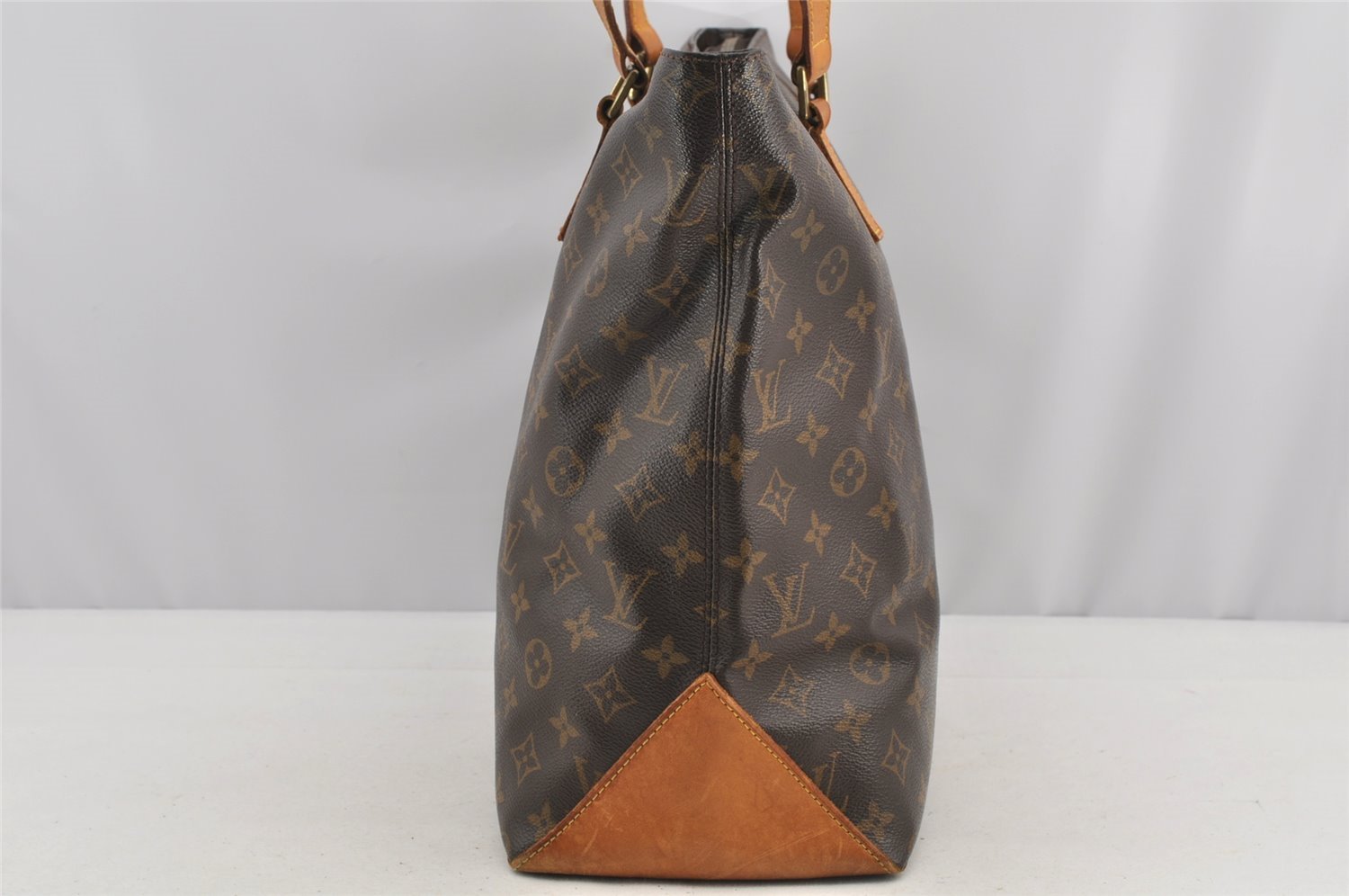 Authentic Louis Vuitton Monogram Cabas Mezzo Shoulder Tote Bag M51151 LV 6150I