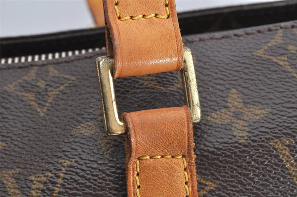 Authentic Louis Vuitton Monogram Cabas Mezzo Shoulder Tote Bag M51151 LV 6150I