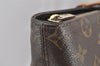 Authentic Louis Vuitton Monogram Cabas Mezzo Shoulder Tote Bag M51151 LV 6150I