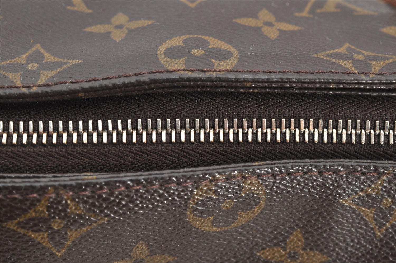 Authentic Louis Vuitton Monogram Cabas Mezzo Shoulder Tote Bag M51151 LV 6150I