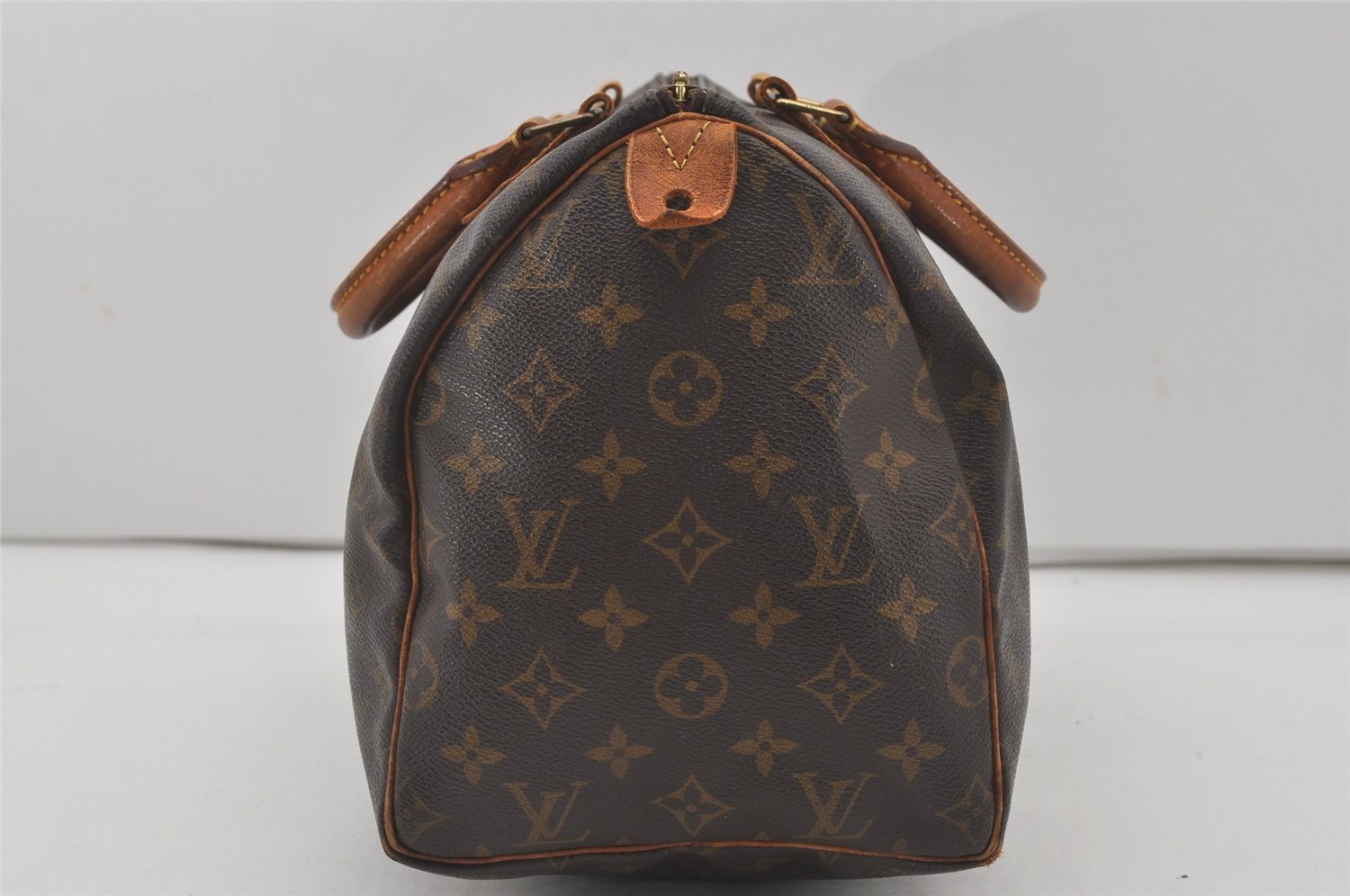 Authentic Louis Vuitton Monogram Speedy 30 Hand Boston Bag M41526 LV 6151I