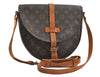 Authentic Louis Vuitton Monogram Chantilly GM Shoulder Bag M51232 Junk 6152I