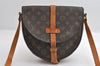 Authentic Louis Vuitton Monogram Chantilly GM Shoulder Bag M51232 Junk 6152I
