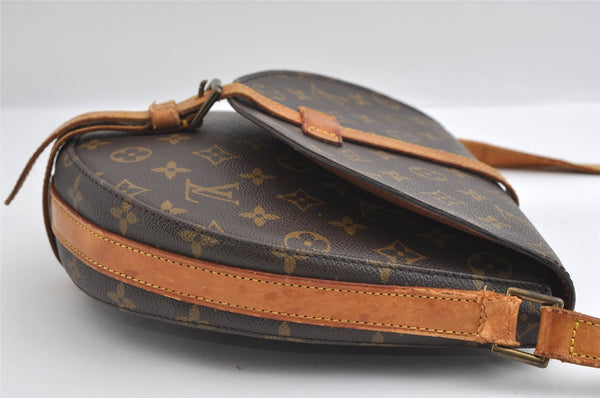 Authentic Louis Vuitton Monogram Chantilly GM Shoulder Bag M51232 Junk 6152I