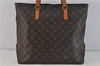 Authentic LOUIS VUITTON Monogram Cabas Mezzo Tote Bag M51151 LV 6153C