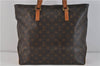 Authentic LOUIS VUITTON Monogram Cabas Mezzo Tote Bag M51151 LV 6153C