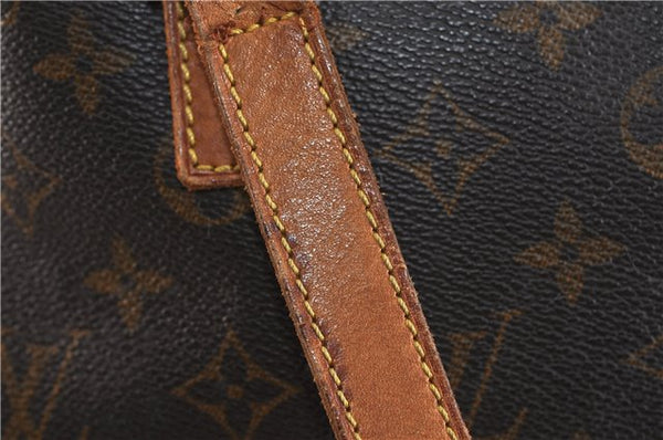 Authentic LOUIS VUITTON Monogram Cabas Mezzo Tote Bag M51151 LV 6153C