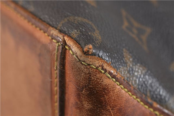 Authentic LOUIS VUITTON Monogram Cabas Mezzo Tote Bag M51151 LV 6153C