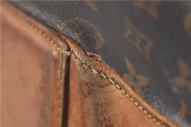 Authentic LOUIS VUITTON Monogram Cabas Mezzo Tote Bag M51151 LV 6153C