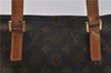 Authentic LOUIS VUITTON Monogram Cabas Mezzo Tote Bag M51151 LV 6153C