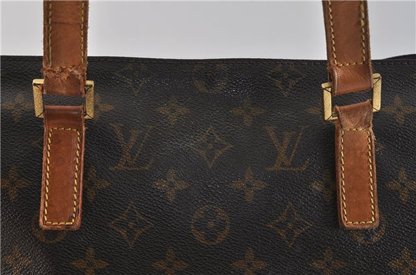 Authentic LOUIS VUITTON Monogram Cabas Mezzo Tote Bag M51151 LV 6153C
