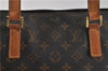 Authentic LOUIS VUITTON Monogram Cabas Mezzo Tote Bag M51151 LV 6153C