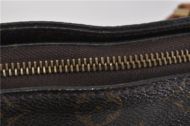 Authentic LOUIS VUITTON Monogram Cabas Mezzo Tote Bag M51151 LV 6153C
