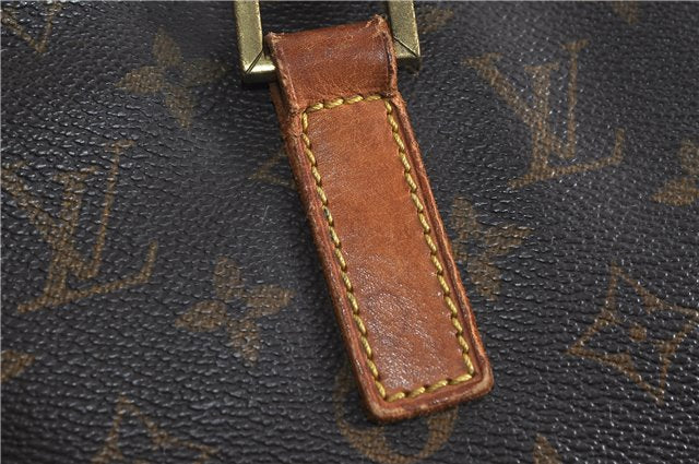 Authentic LOUIS VUITTON Monogram Cabas Mezzo Tote Bag M51151 LV 6153C