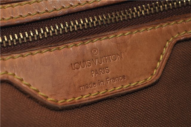 Authentic LOUIS VUITTON Monogram Cabas Mezzo Tote Bag M51151 LV 6153C