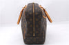 Authentic Louis Vuitton Monogram Deauville Hand Bag M47270 LV 6153E