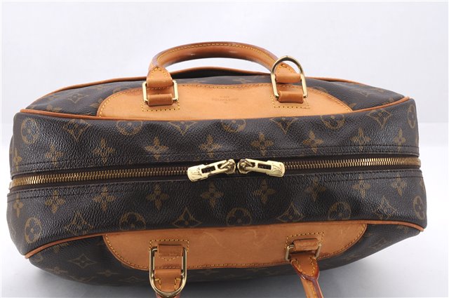 Authentic Louis Vuitton Monogram Deauville Hand Bag M47270 LV 6153E