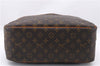 Authentic Louis Vuitton Monogram Deauville Hand Bag M47270 LV 6153E