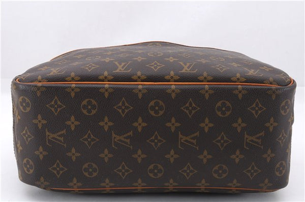 Authentic Louis Vuitton Monogram Deauville Hand Bag M47270 LV 6153E